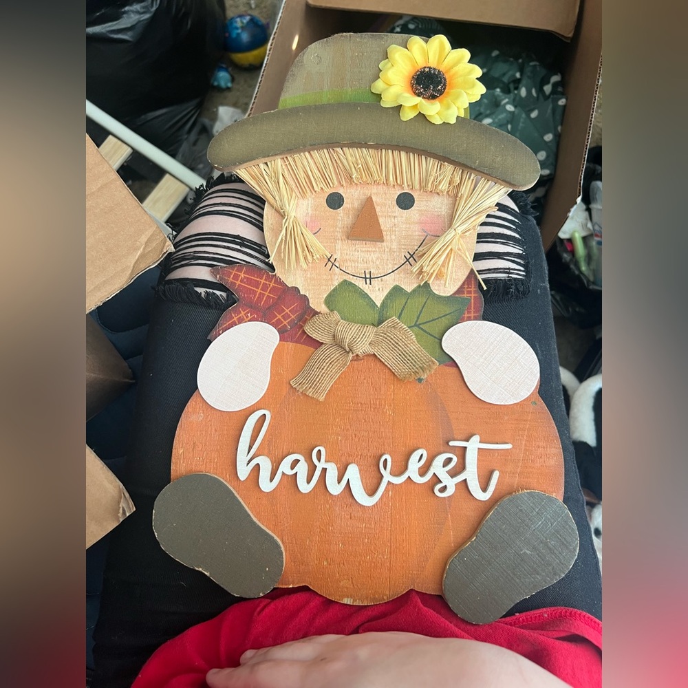 Fall door sign